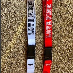 VS PINK Lanyards